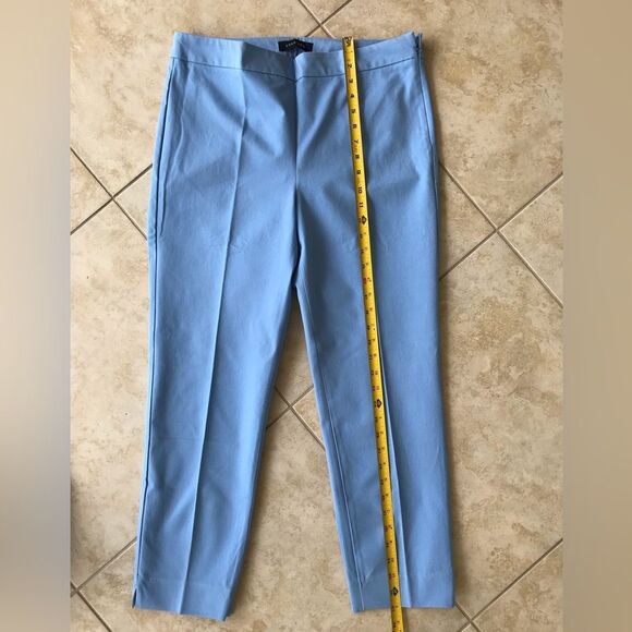 Talbots Sky Blue Trousers - Picture 6 of 7
